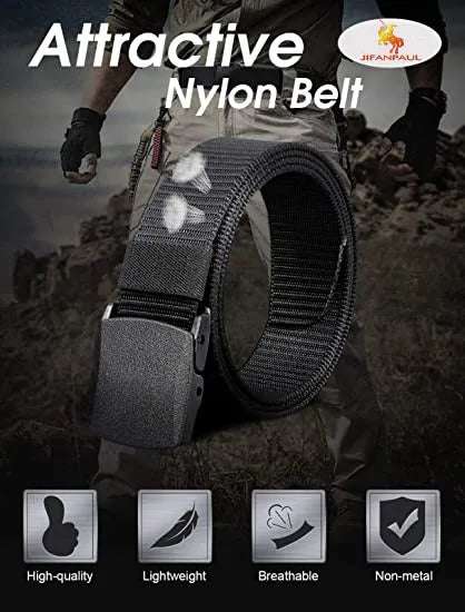 Men's Nylon Army Tactical Military Canvas Belt 13 Belt JIFANPAUL OK•PhotoFineArt