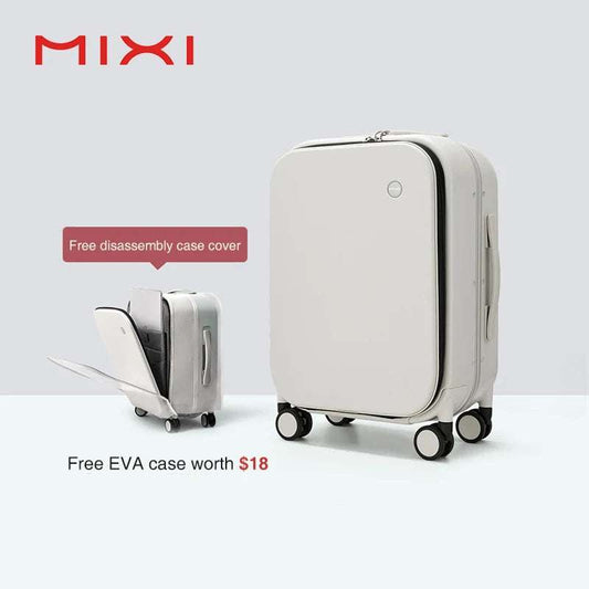 Mixi Patent Design Aluminum Frame Suitcase Carry On Rolling Luggage Beautiful Boarding Cabin 18 20 24 Inch M9260 115 Luggage HANKE OK•PhotoFineArt