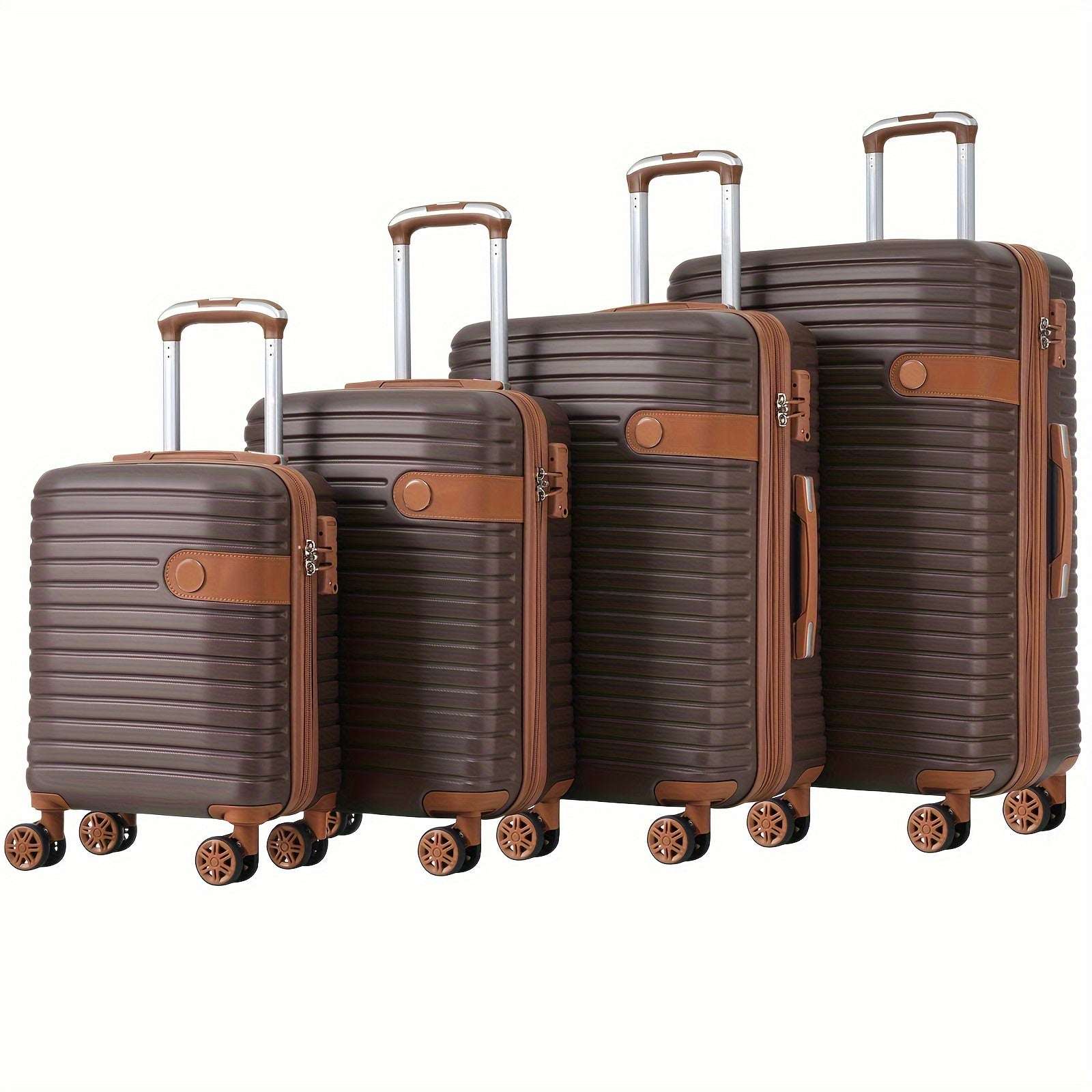 Modern Fashion Luggage 4-piece Set 16/20/24/28" 184 Luggage OK•PhotoFineArt OK•PhotoFineArt