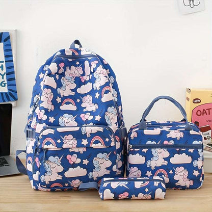 New 3-piece Lightweight School Backpack Students, Laptop Bag 22 Backpack OK•PhotoFineArt OK•PhotoFineArt
