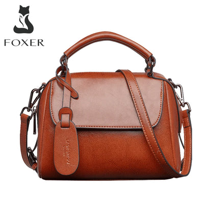 FOXER Women Messenger Bag Lady Fashion Crossbody