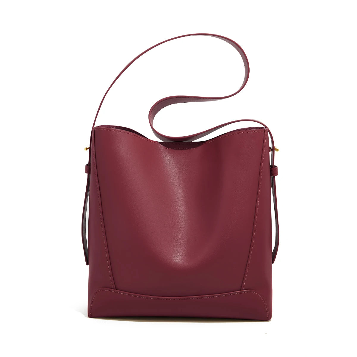 FOXER Lady Fashion Retro Shoulder Bag Large Capacity Red