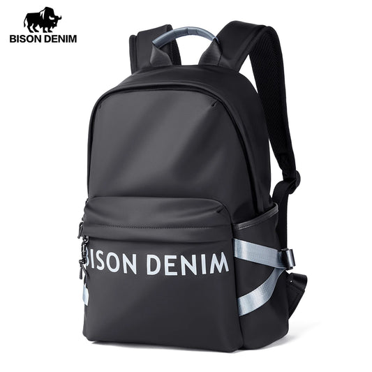 BISON DENIM New Fashion School Bag Casual Travel Laptop Notebook Backpack