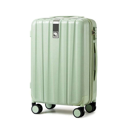 Best Spinner Luggage Suitcase PC Trolley Light green