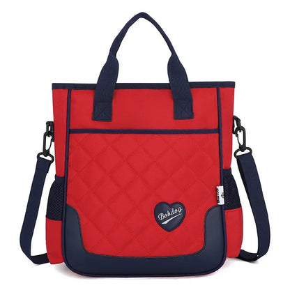Bikab School Bags for Girls Kawaii Backpack Red