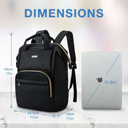 BAGSMART 50L School Bags 14-15.6inch Laptop Backpack for Women