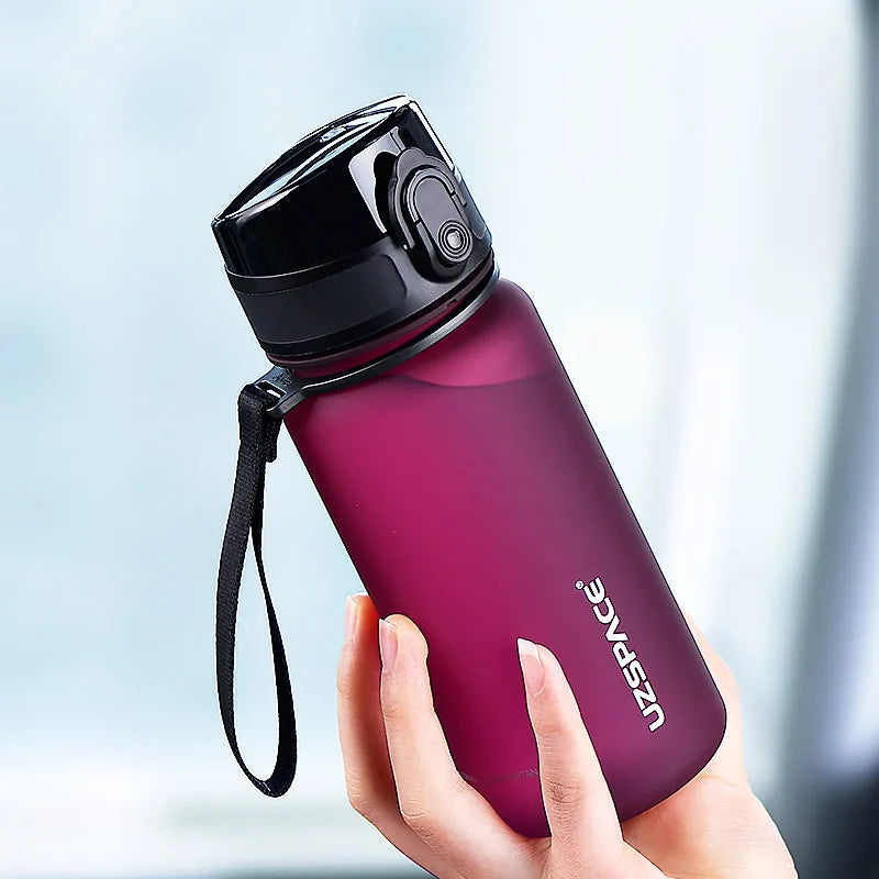 UZSPACE 350ML Sport Water Bottle Portable BPA Free