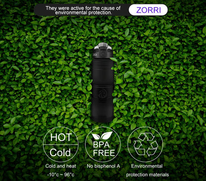 Hot Sell Sports Water Bottle 1000ml BPA Free Portable Leak-proof Protein Shaker