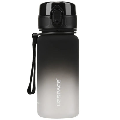 Sport Water Bottle for Kids Portable BPA Free 350ml Black and White 301-400ml