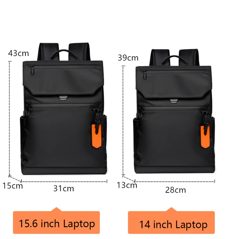 High Quality Waterproof Men's Laptop Backpack USB Charging