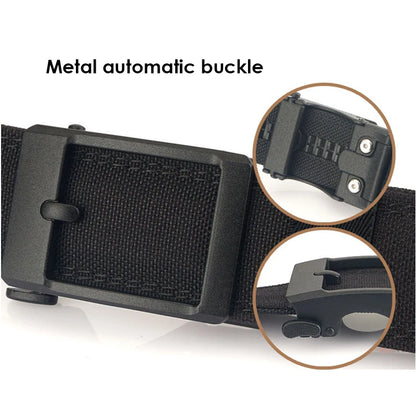 VATLTY New Hard Tactical Belt for Men Metal Automatic Buckle IPSC Gun Belt
