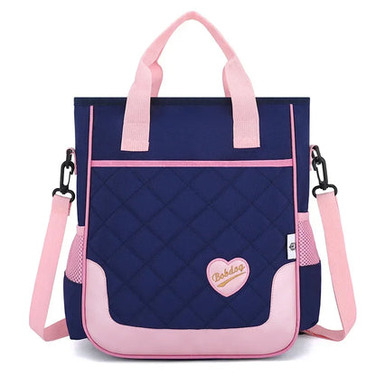Bikab School Bags for Girls Kawaii Backpack Blue