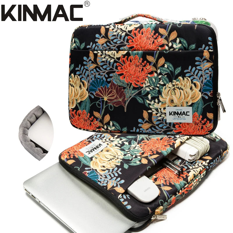 Brand Kinmac Laptop Bag 12,13.3,14,15.4,15.6 Inch Case For MacBook Air Pro