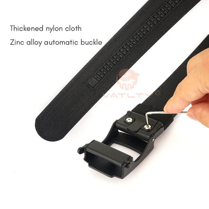 VATLTY Work Tool Belt for Men Tight Nylon Metal Automatic Buckle