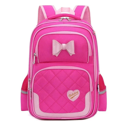 Bikab School Bags for Girls Kawaii Backpack LIGHT RED L