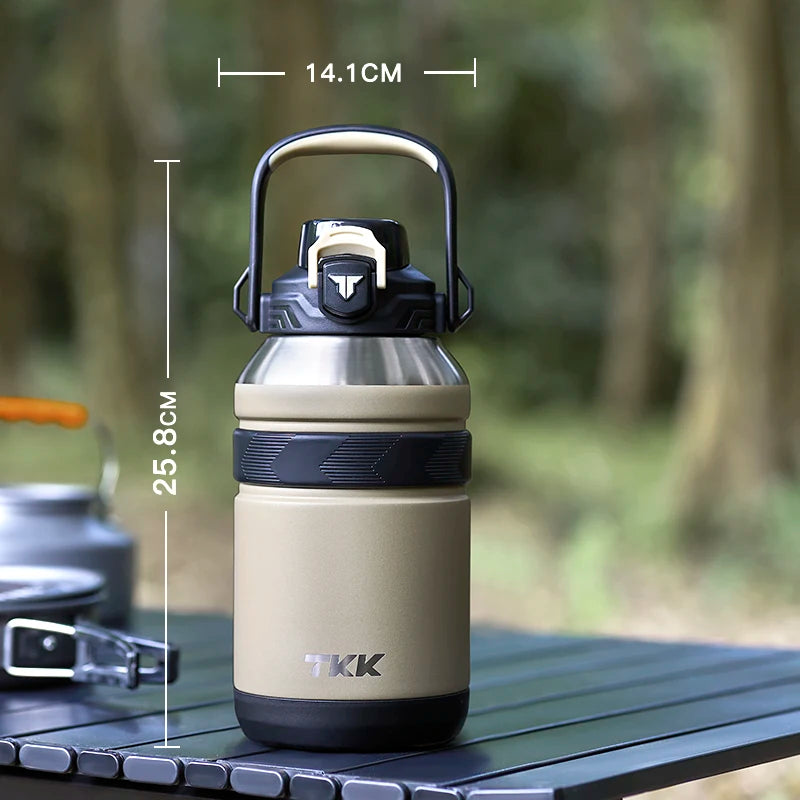 TKK Large Capacity Cold Thermal Thermos Tumbler Stainless Steel Desert