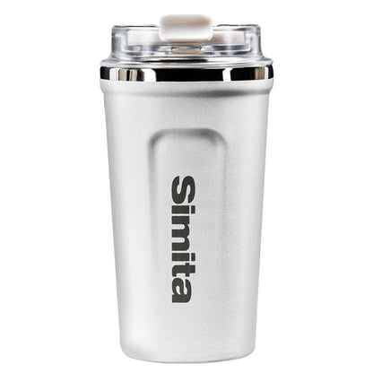FEIJIAN Stainless Steel Coffee Cup Thermos Portable white 380ml 330-500ml