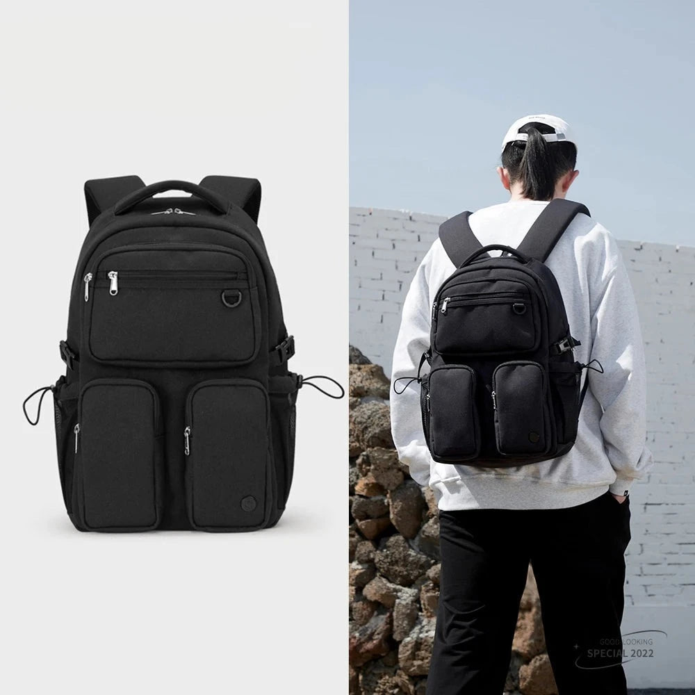 Mixi Original Design Laptop Backpack Travel Lightweight 15.6" Waterproof Black 17 inch