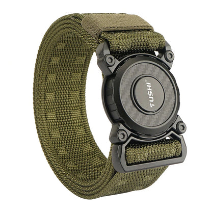 VATLTY New Military Tactical Belt Alloy Swivel Buckle ArmyGreen 125cm