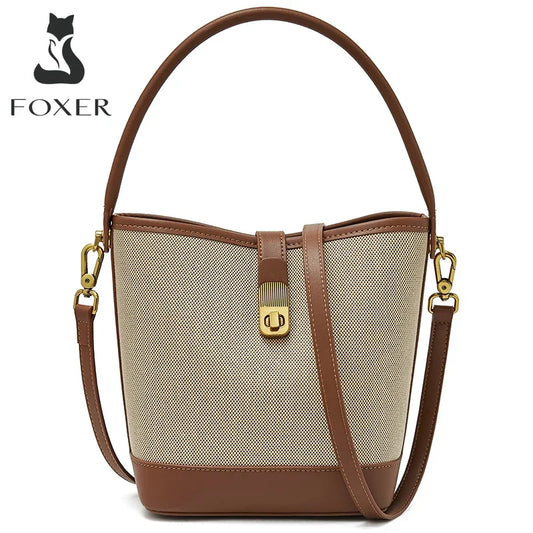FOXER 2024 PU Leather Stylish Women's Handbag