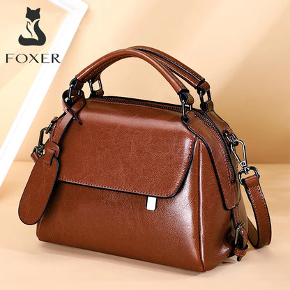 FOXER Women Messenger Bag Lady Fashion Crossbody 900233F1Q