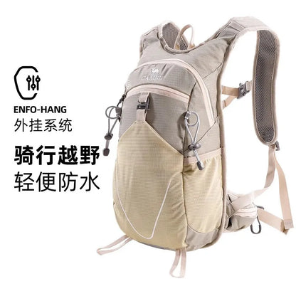 GOLDEN CAMEL Hiking Backpacks Men Women Mountaineering Bags for Men Sport Schoolbag Cross-country Running Cycling Outdoor Travel Khaki