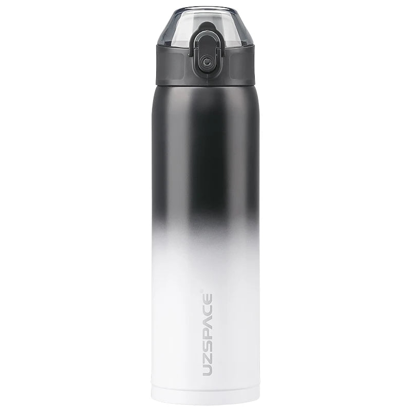 New Thermos Flask Double vacuum 316 Stainless Steel Black and white 501-600ml