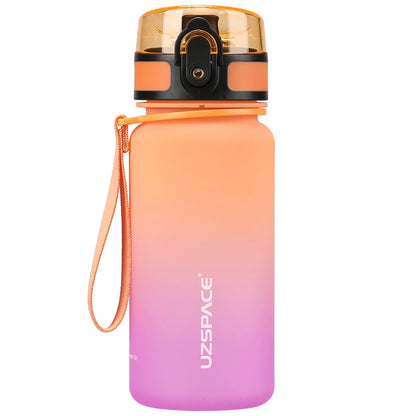 Sport Water Bottle for Kids Portable BPA Free 350ml orange and purple 301-400ml