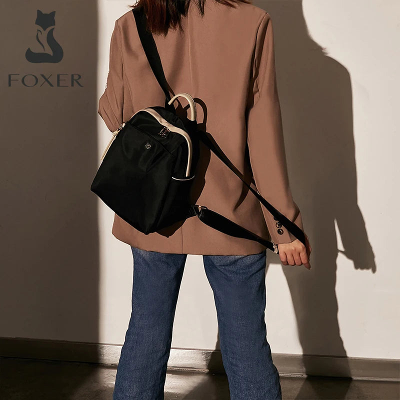 FOXER Small Lady Preppy Style Backpack