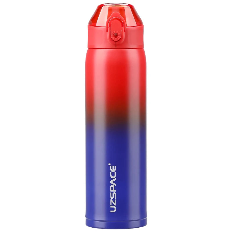 New Thermos Flask Double vacuum 316 Stainless Steel Red and Blue 501-600ml