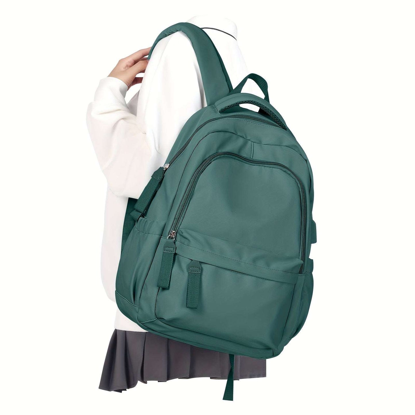 Schoolbag backpack High school student simple backpack 28 Backpack OK•PhotoFineArt OK•PhotoFineArt