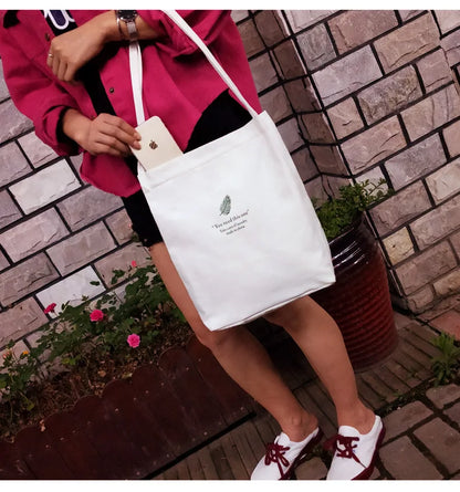 Corduroy Bag for Women Shopper WHITE