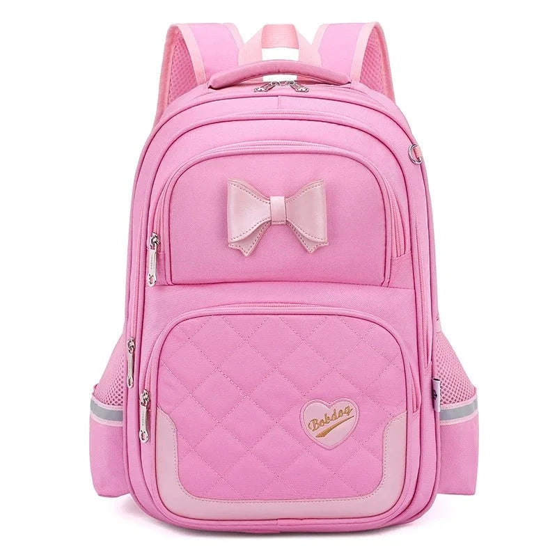 Bikab School Bags for Girls Kawaii Backpack PINK M