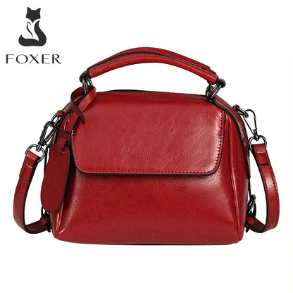 FOXER Women Messenger Bag Lady Fashion Crossbody