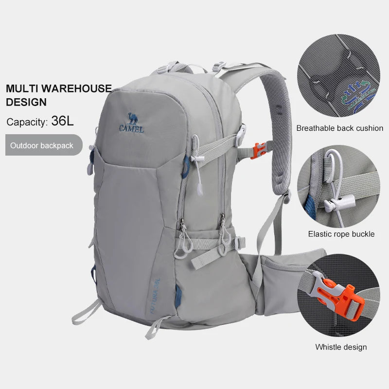 GOLDEN CAMEL Hiking Man Backpacks Lightweight Bag for Men Outdoor Women's Running Sports Bag for Travel Cycling Rucksack 1S32267147 1