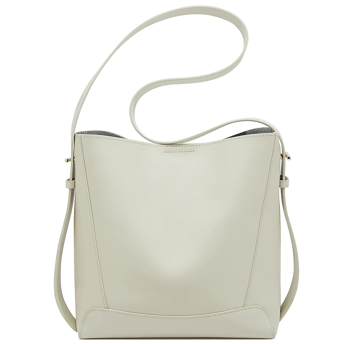 FOXER Lady Fashion Retro Shoulder Bag Large Capacity Beige1