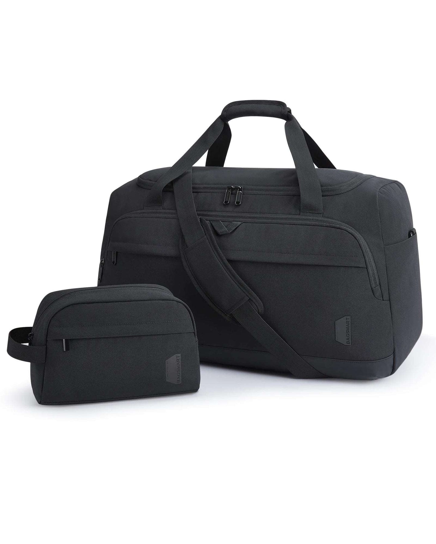 BAGSMART 2 Pcs Men's Tote Bag Large Capacity, Shoulder Duffle Bag