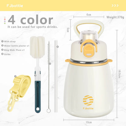 FEIJIAN Thermos Cup Stainless Steel Vacuum Flask Kid's water bottle