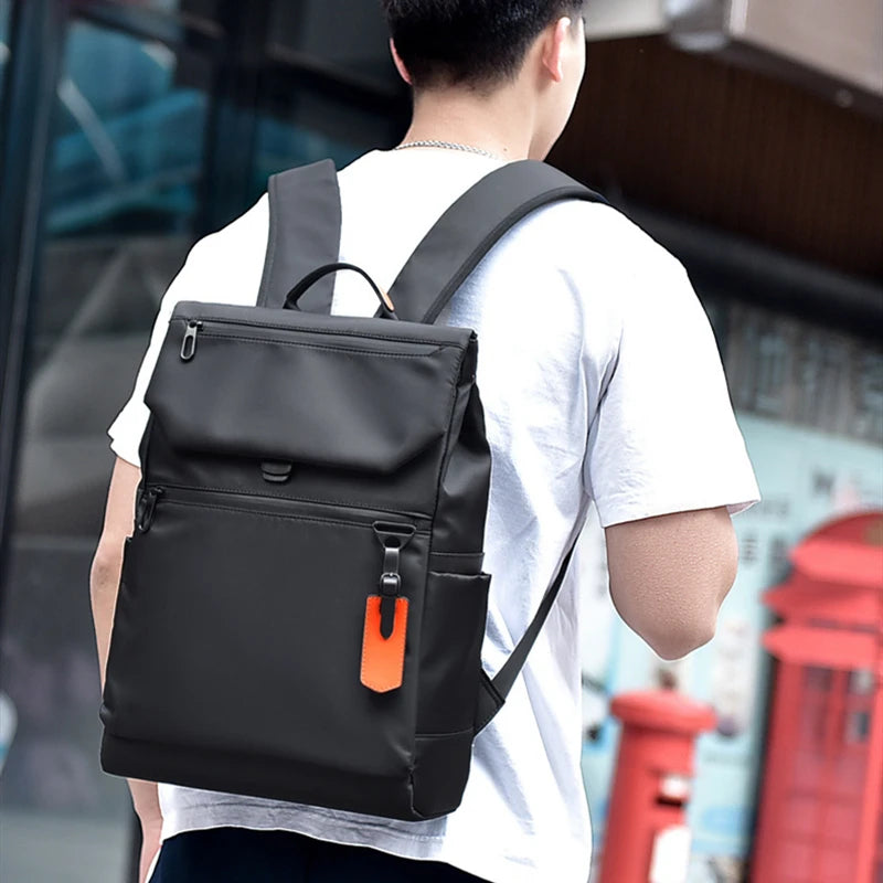 High Quality Waterproof Men's Laptop Backpack USB Charging