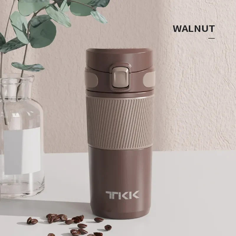 TKK 450ml SUS-316 Stainless Steel Coffee Cup Brown 450ml