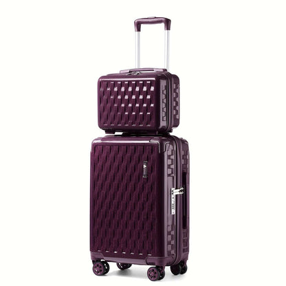 Somago 20 Inch Airline Approved Hardside Spinner Luggage, YKK Zippers, TSA Lock 127 Luggage Somago OK•PhotoFineArt