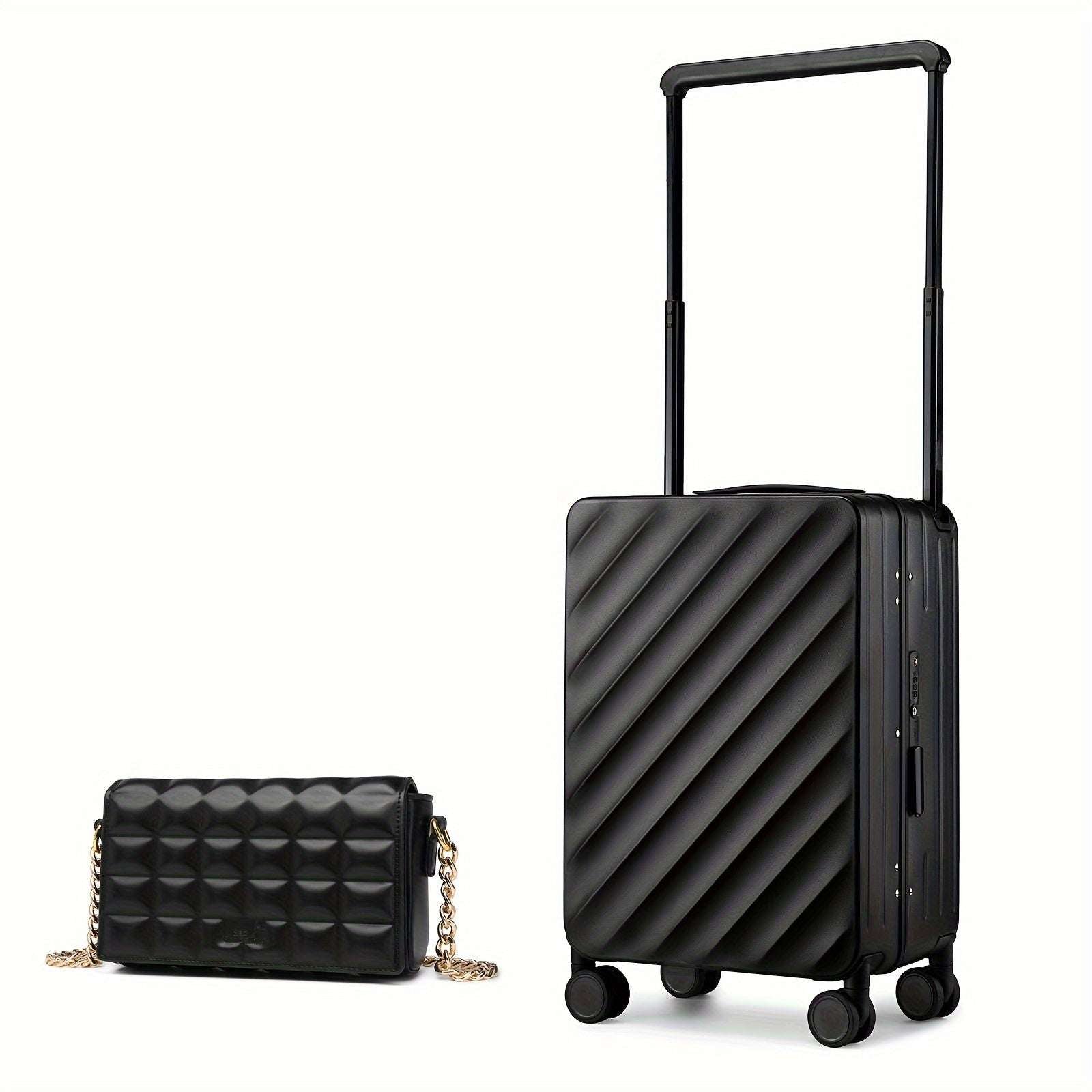 Somago Adventure Ready 20 Inch Hardside Spinner Suitcase, Aluminum Frame, TSA Lock, & Dry Wet Compartment 136 Luggage Somago OK•PhotoFineArt