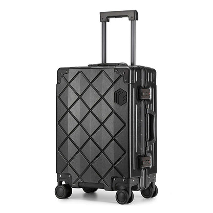 Somago Carry On Luggage with Spinner Wheels 20in Lightweight Suitcase Built in TSA Aluminum Frame 138 Luggage Somago OK•PhotoFineArt