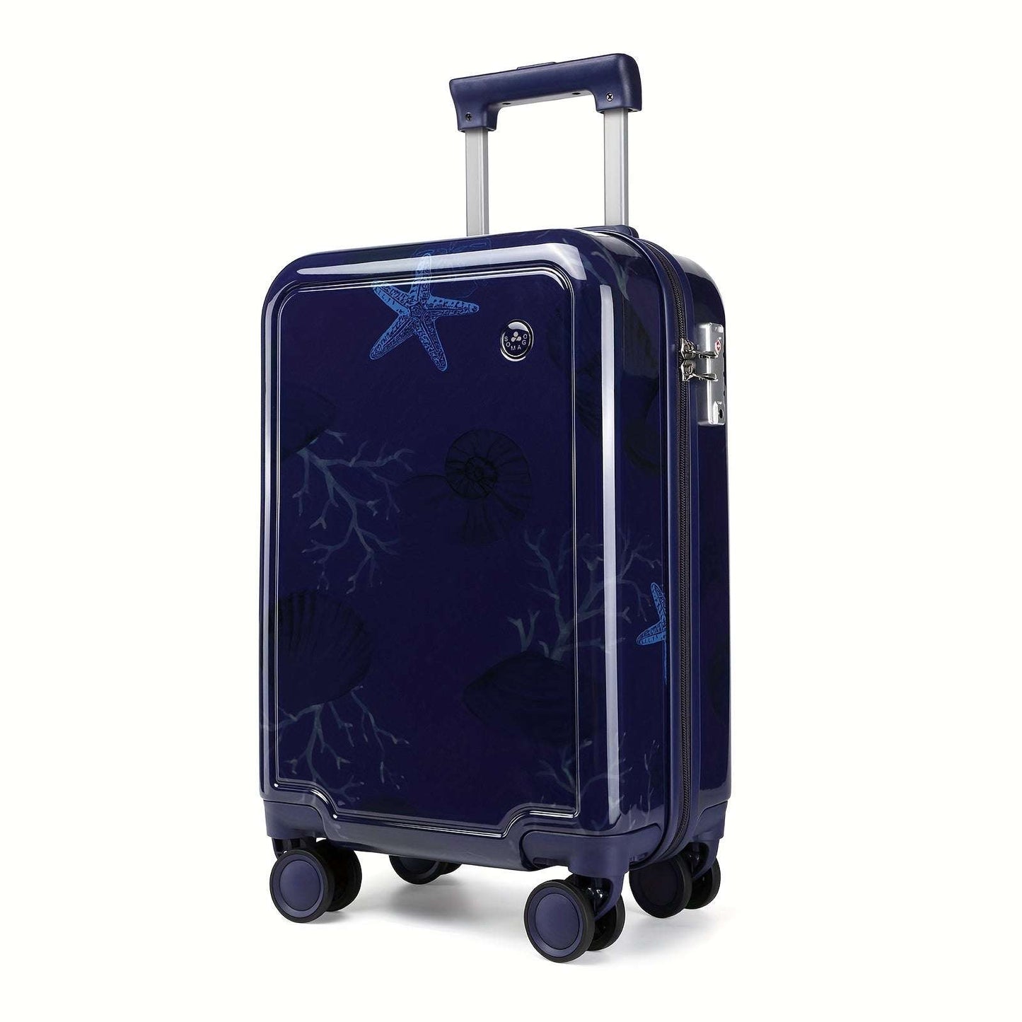 Somago Carry-On Travel Suitcase - Lightweight, Cute, and Personality-Filled Hard Shell Luggage with Telescopic Handle 135 Luggage Somago OK•PhotoFineArt