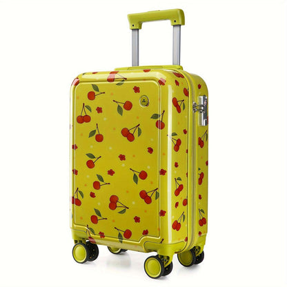 Somago Carry-On Travel Suitcase - Lightweight, Cute, and Personality-Filled Hard Shell Luggage with Telescopic Handle 135 Luggage Somago OK•PhotoFineArt