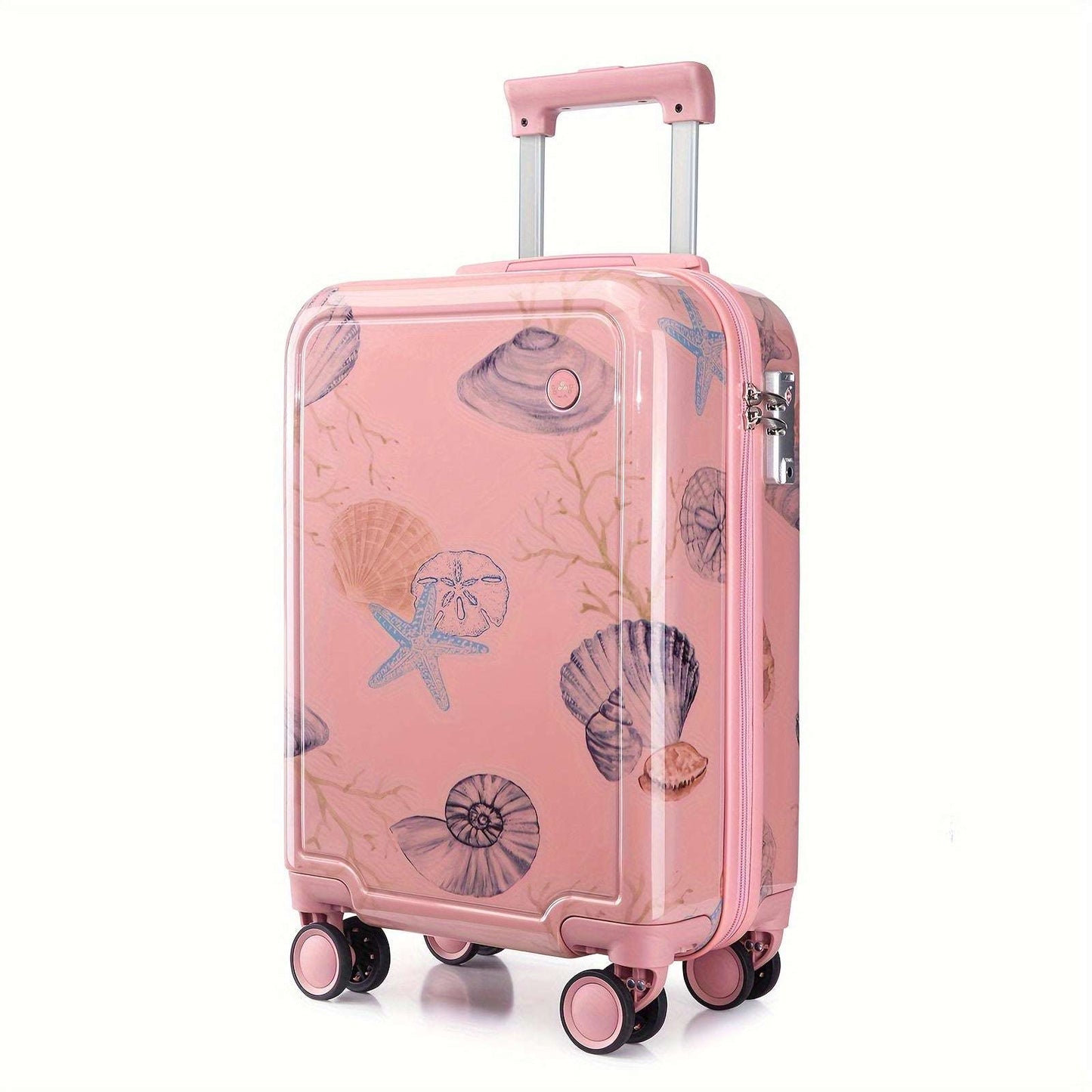 Somago Carry-On Travel Suitcase - Lightweight, Cute, and Personality-Filled Hard Shell Luggage with Telescopic Handle 135 Luggage Somago OK•PhotoFineArt