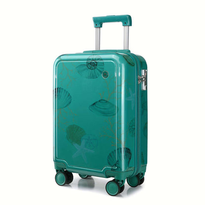 Somago Carry-On Travel Suitcase - Lightweight, Cute, and Personality-Filled Hard Shell Luggage with Telescopic Handle 135 Luggage Somago OK•PhotoFineArt