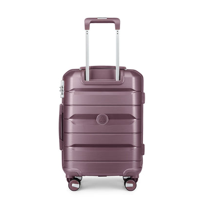 Somago Hardside Suitcase, 6 pcs Packing Cube, TSA Lock PP Material YKK Zipper (Elegant Purple) 140 Luggage Somago OK•PhotoFineArt