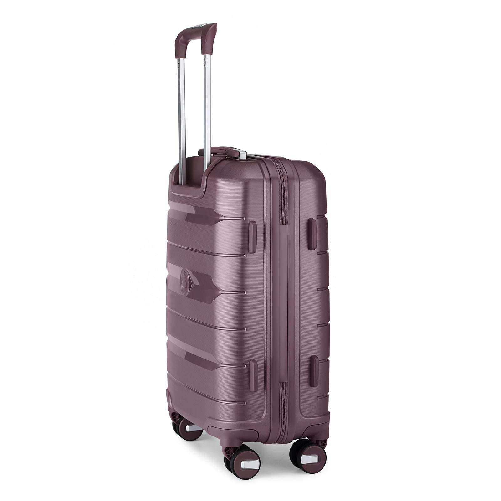 Somago Hardside Suitcase, 6 pcs Packing Cube, TSA Lock PP Material YKK Zipper (Elegant Purple) 140 Luggage Somago OK•PhotoFineArt