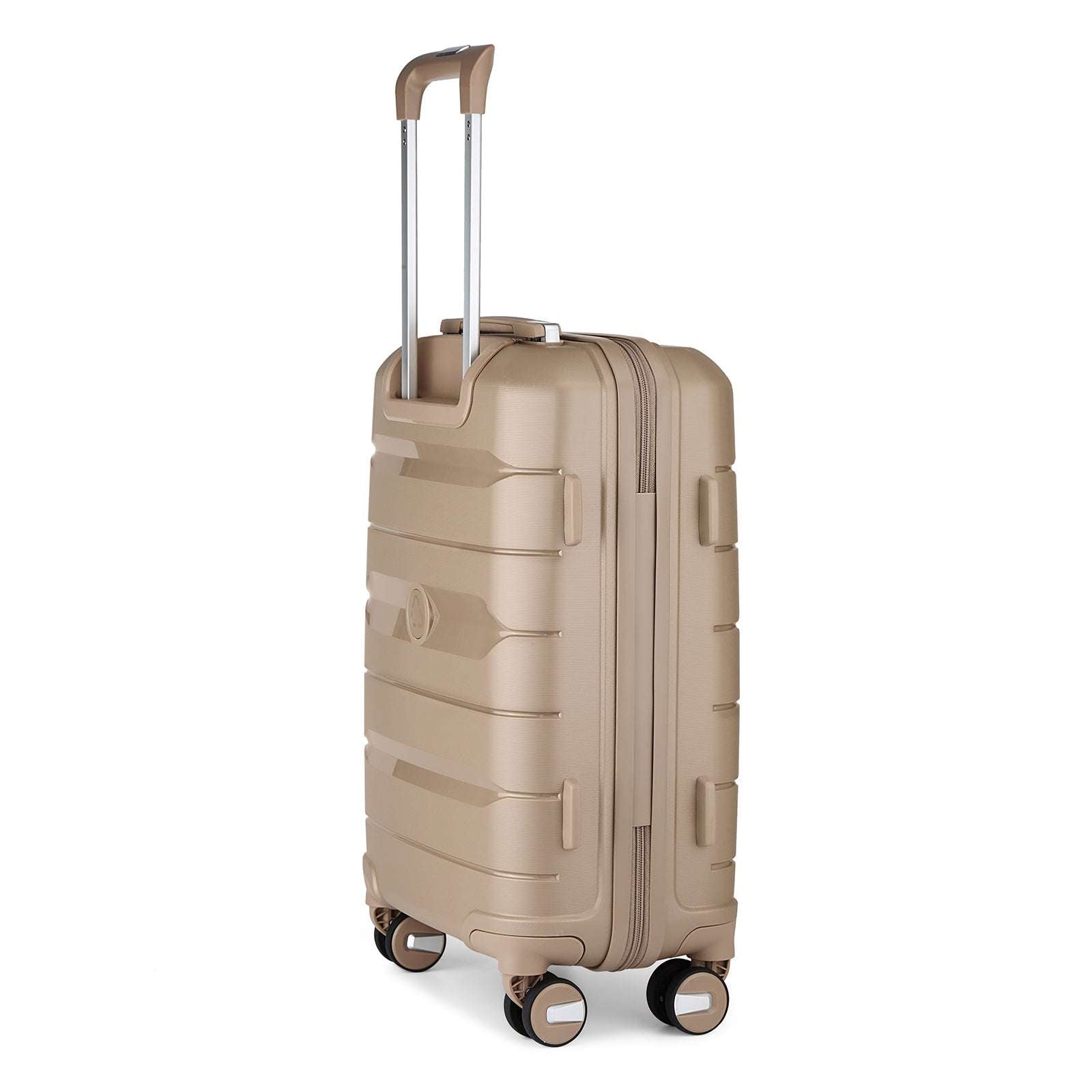 Somago Hardside Suitcase, 6 pcs Packing Cube, TSA Lock PP Material YKK Zipper (Nobel Golden) 140 Luggage Somago OK•PhotoFineArt